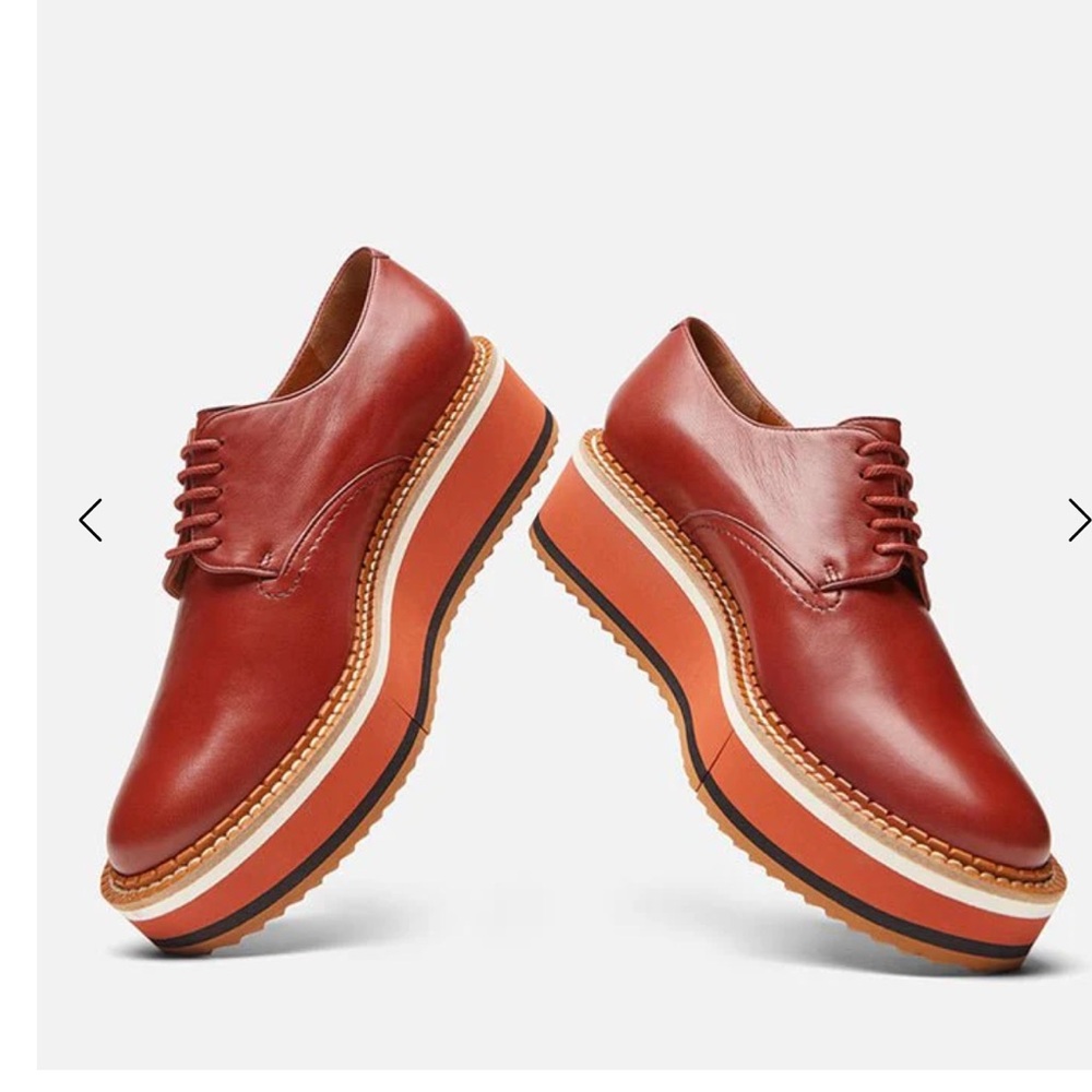 Robert Clergerie Derby Shoes - Brick